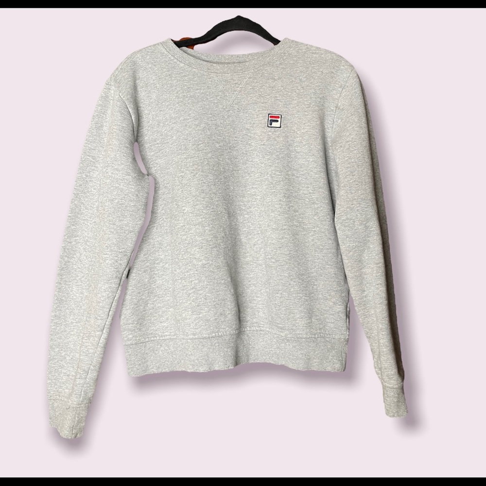 FILA gray creyneck